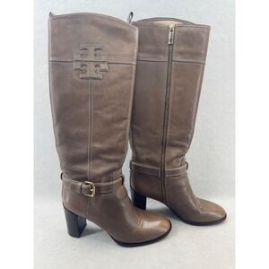 Tory Burch Brown Heeled Boots
